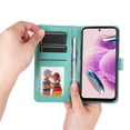 thumbnail image 5 of Funda tipo cartera GANGXUN para Xiaomi Redmi Note 12s 4G , diseño girasol, cuero PU, soporte, cierre magnético, tarjetero, 5 of 5