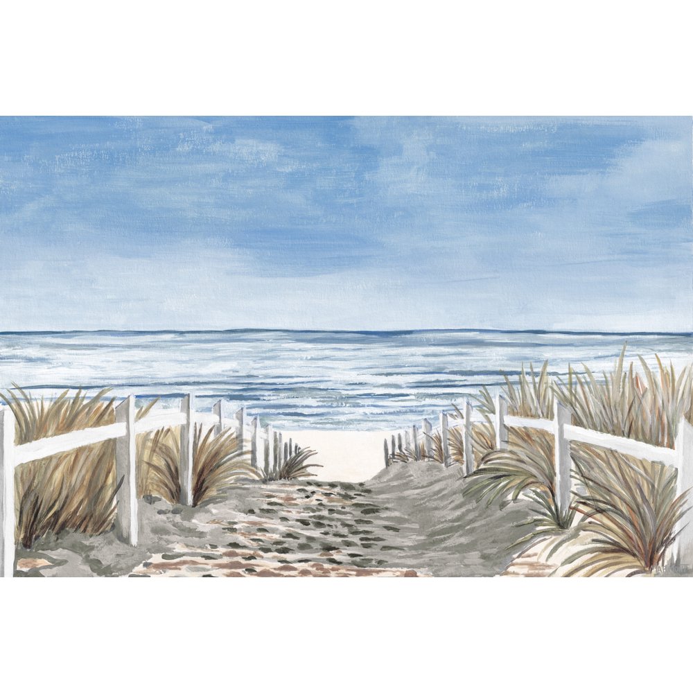 Marmont Hill Sand Dunes Path Canvas Wall Art, 8" x 12"