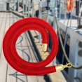 thumbnail image 1 of thinsony 1Pcs Rope Velvet 1.5M Crowd Control for Exhibition Celebration Red, 1 of 9