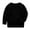 Black, variant on KAUOD Kids Crew Neck Knit Sweater Plain Loose Soft Pullover Sweater Boys Girls Cute Lined Tops Fall Casual Sweatshirts