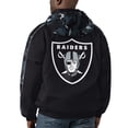 thumbnail image 2 of Men's Starter Black Las Vegas Raiders Thursday Night Gridiron Full-Zip Hoodie, 2 of 2