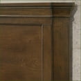 thumbnail image 4 of Traditional 3-Piece Bedroom Furniture Set, Queen Panel Bed with 2 Storage Nightstands, Walnut Brown | Solid Wood | Standard Beds, 4 of 11
