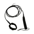 thumbnail image 2 of kurtrusly Surfboard Leash Surfing Leash String Leg Surfboard Leash String Rope Cord Calf Leash 8feet Black, 2 of 9
