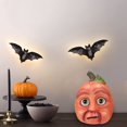 thumbnail image 2 of Halloween Expressive Pumpkin Pumpkin Funny Gift Ornament decoration, 2 of 3