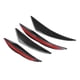 thumbnail image 5 of Alerón del parachoques delantero del coche, 4 piezas Parachoques delantero del coche Canard Aleta del parachoques delantero del coche Calidad Premium, 5 of 10