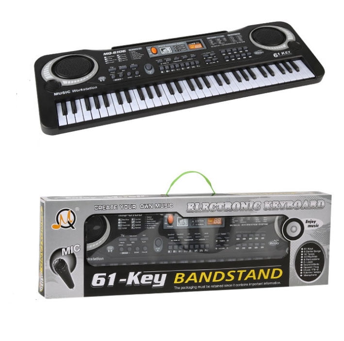 Radio built in this Keyboard digital auto rhythm piano Mini 44 keys organ combo