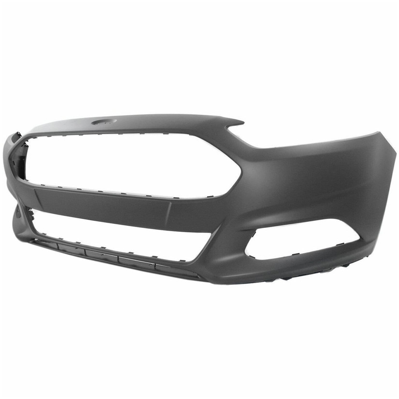 Front Bumper Cover Replacement for 2013-2016 Ford Fusion Primed with no Sensor Holes