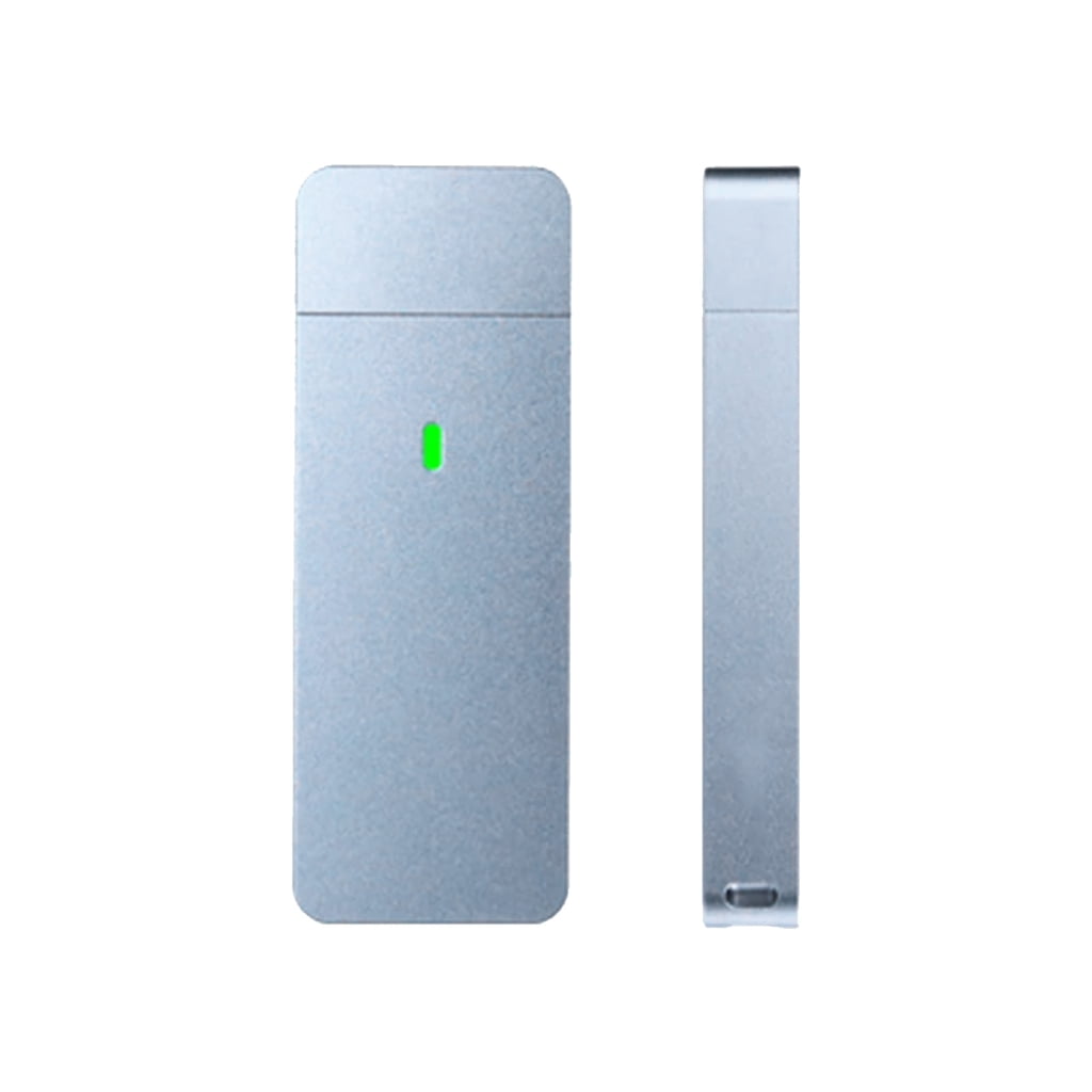 MOMOJIA USB A/C NVME PCIe M Key Enclosure 10Gbps Transfer Speed Compatible 2230 SSDs
