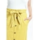 thumbnail image 4 of Falda midi con cinto Roman Fashion /Juvenil, 30483 (Mostaza) amarillo CH, 4 of 5