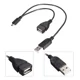 thumbnail image 3 of Cable Usb 2.0 De A Otg Host Power Micro Usb Y Divisor A Usb, 3 of 8