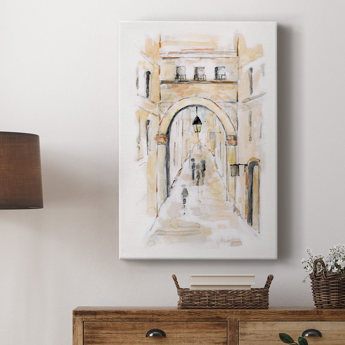 Wexford Home 32 x 48 Venice Market Day I Premium Gallery Wrapped Canvas - Ready to Hang
