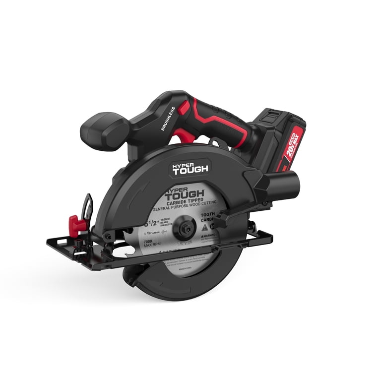 Hyper Tough 20V Brushless Cordless Circular Saw, 6.5 in photo 4