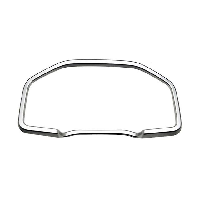 Car Dashboard Instrument Panel Frame Decorative Cover Trim Sticker for 2022 2023 Chrome RHD