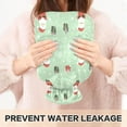 thumbnail image 5 of 2L Hot Water Bottle with Soft Velvet Cover PVC Hot Water Bag for Pain Relief Long-Lasting Warmth Cute Christmas Pattern, 5 of 8
