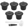 thumbnail image 2 of 5 CáPsulas Reutilizables Filtro de CáPsula Café Recargable con MáQuinas Cepillo Cuchara, 2 of 5