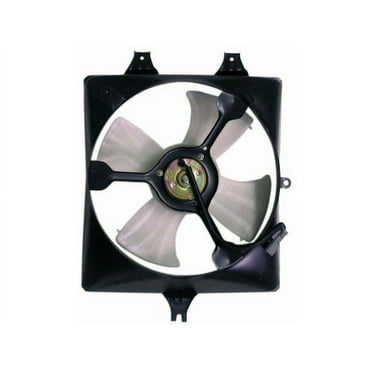 Right A/C Condenser Fan Assembly - Compatible with 2003 - 2007 Honda Accord 3.0L V6 2004 2005 2006