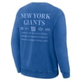 thumbnail image 3 of Men's Fanatics Royal New York Giants Deep Route Pullover Sweatshirt, 3 of 3