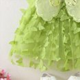 thumbnail image 5 of Larisalt Toddler Baby Girl Summer Clothes Sleeveless A-line Ruffle Layered Lace Tutu Princess Dresses, 5 of 6