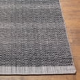 thumbnail image 4 of Hauteloom Amya Recycled Material Living Room, Bedroom Area Rug - Traditional, Transitional - Charcoal, Light Slate, Gray - 2' x 3', 4 of 10