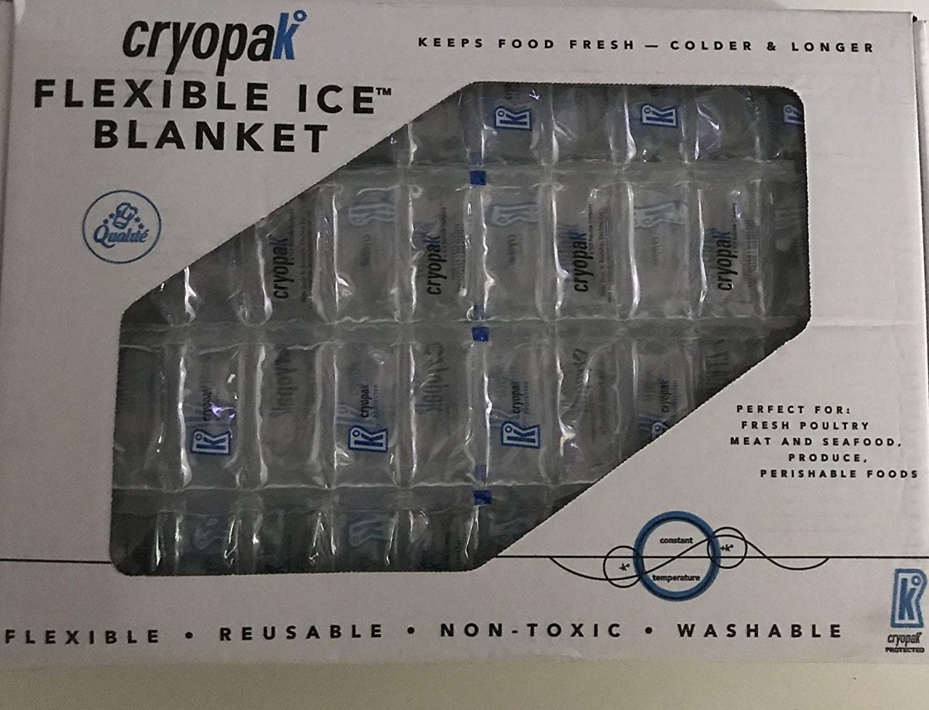 keep things cool on the hot summer day or Lunch Cryopak Flexible Ice Blanket 