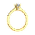 thumbnail image 2 of 1/2 Carat Diamond Engagement Ring Band in 10K Yellow Gold (Ring Size 8.25), 2 of 5
