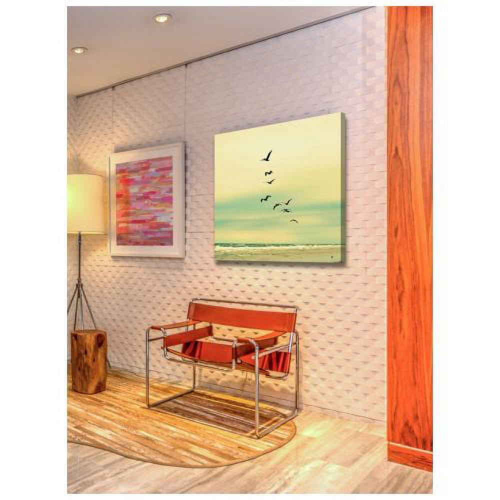 "Across the Endless Sea" Painting Print on Wrapped Canvas