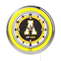 Appalachian State University 19" Double Neon Wall Clock
