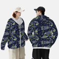 thumbnail image 6 of Sigee Hand Drawn Rockets Print UPF50+ Men's Sun Protection Hoodie Shirt SPF UV Shirt Long Sleeve Fishing Outdoor Lightweight, S-3XL, 6 of 9