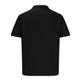 thumbnail image 5 of Yanghang Men Tops Mens T-Shirts Retro V-Neck T-Shirt For Men Loose Fitting Short Sleeved Solid Color Casual V-Neck Men'S Short Sleeved V-Neck Top/Shirt Tops For Men 2024, 5 of 6