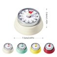 thumbnail image 3 of Stainless Steel Mechanical Timer with Precise Timing for Kitchen Lab and Sports, 3 of 8