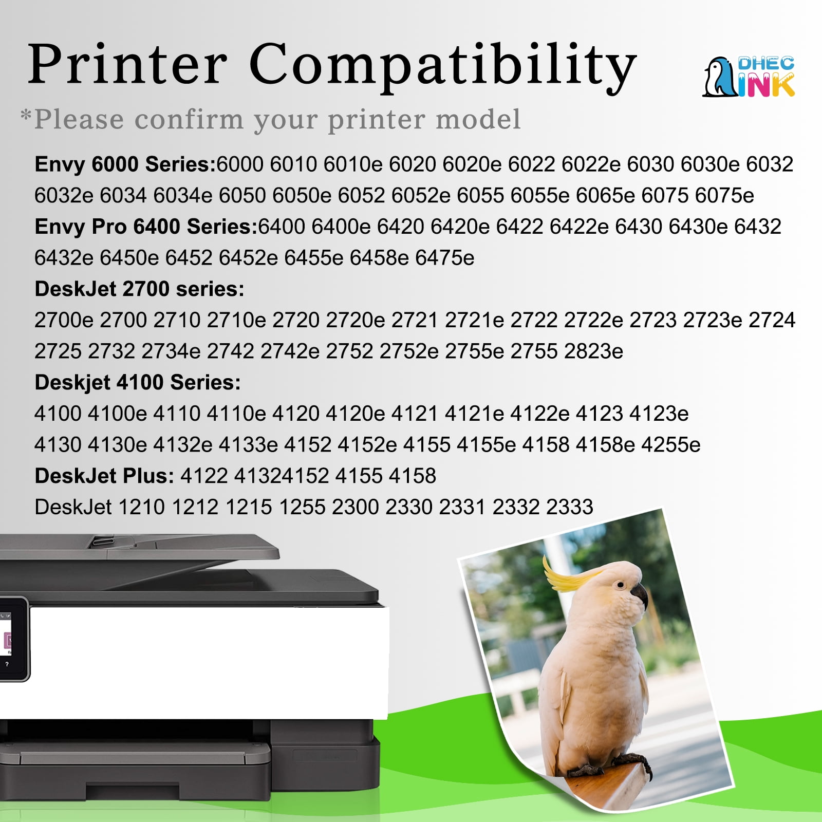 67XL Black Ink Cartridge Compatible for HP 67 Black Ink Cartridge for HP Ink 67  (2 Black)