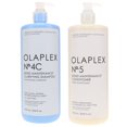 thumbnail image 1 of Olaplex Champú Clarificante de Mantenimiento de Enlaces N.º 4c y Acondicionador N.º 5, Paquete Combinado de 33,8 oz, 1 of 8