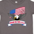 thumbnail image 4 of Inktastic American Flag Made in the USA with Bald Eagle Boys or Girls Toddler T-Shirt, 4 of 5
