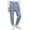 Blue, variant on Antinious Boys Girls Solid Fleece Lined Elastic Waist Full Length Pants Leggings