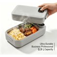 thumbnail image 5 of Portable Rechargeable Electric Lunch Box, Cordless Stainless Steel Food Warmer with Smart Timer, Temperature Display & Leak‑Proof Lid for Work and Travel, 5 of 7