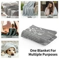 thumbnail image 7 of Daughter Blanket, Daughter Blankets From Mom Dad, Birthday Christmas Gifts For Daughter, I Love You Daughter Blanket Presents To Daughter, Daughter Soft Flannel Letter Throw Blanket " (Grey)(30"x40"), 7 of 7
