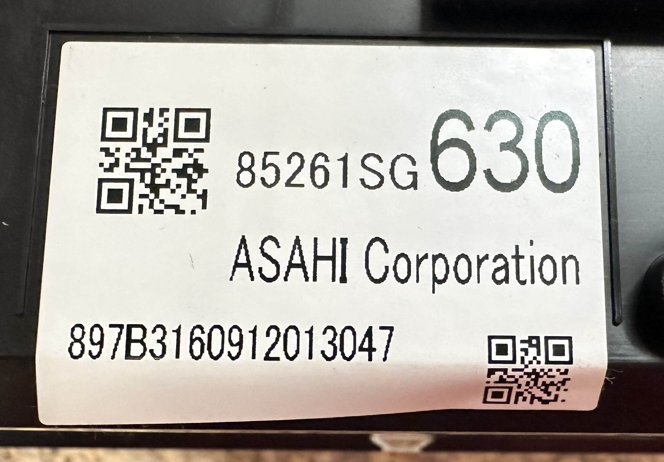Pre-Owned 17-18 Subaru Forester Information Display Screen w/ Clock & Temperature OEM LKQ - Verify Specific Vehicle Fitment In Description - (Good)