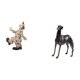 thumbnail image 5 of Figuras de payasos,Estatua de payaso,escultura,adorno de mesa,Estatua de perro de resina,Estatua de perro galgo de resina,figura de animal para estante,Escultura coleccionable,adorno de, 5 of 8