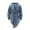 BU1, variant on Waisted Denim Windbreaker Long Sleeved Denim Jacket For Women Korean Style Cardigan Mid Length Cape