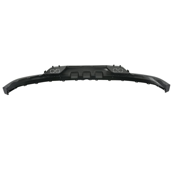 Front Bumper Lower Valance Panel for 2016-2018 Chevrolet Silverado 1500 WT, LT, LTZ, High Country Trims - Pre-Cut Tow Hook Openings, Direct OEM Replacement (Without Brand Name)