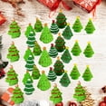 thumbnail image 5 of 60 piezas de resina creativa adornos para árboles de Navidad decoración de micropaisaje accesorio de navidad regalo artesanal (estilo aleatorio), 5 of 5
