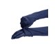 thumbnail image 4 of Guante de noche de terciopelo para mujer Inspire Chic, de longitud hasta el codo, con dedos completos, en elegante azul oscuro, 4 of 6