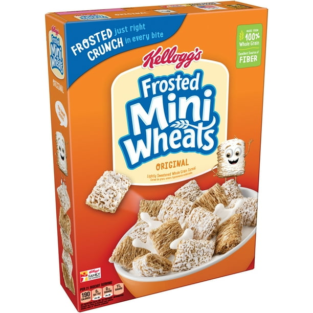 Frosted Mini Wheats Cereal, Original, 18 Oz - Walmart.com - Walmart.com