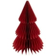 thumbnail image 4 of Northlight Accordion Honeycomb Foldable Paper Christmas Trees - 15" - Set of 3, 4 of 7