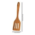 thumbnail image 3 of 1pcs Wooden Utensil Set Handmade Wooden Utensil Set for Nonstick Cookware Acacia Wood Cooking Utensil Slotted Serving Spoon Flat Spatulas Set, 3 of 6