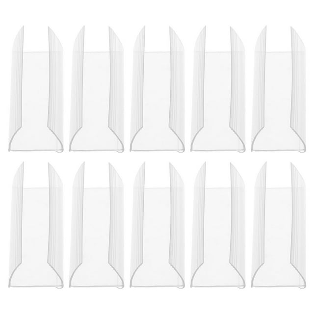 10Pcs Price Tag Holder Price Display Sign Label Holder Supermarket Price Label Holder Shelf Sign Stand