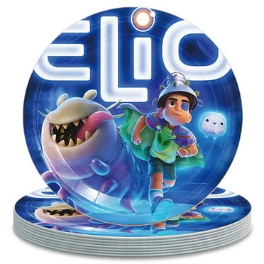 Elio Paper Plates Birthday Decorations Party Supplies Tableware Disposable Dinnerware