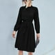 thumbnail image 4 of Vestido, Vestido Cómodo Agradable A La Piel Para El Ocio ANGGREK Negro M, 4 of 7