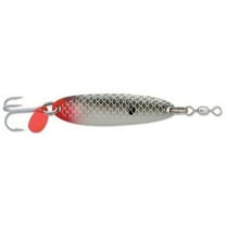 Luhr Jensen Krocodile 5/8oz Spoon Fishing Lure 2 11/16" Lightning Shad/Nickel Back
