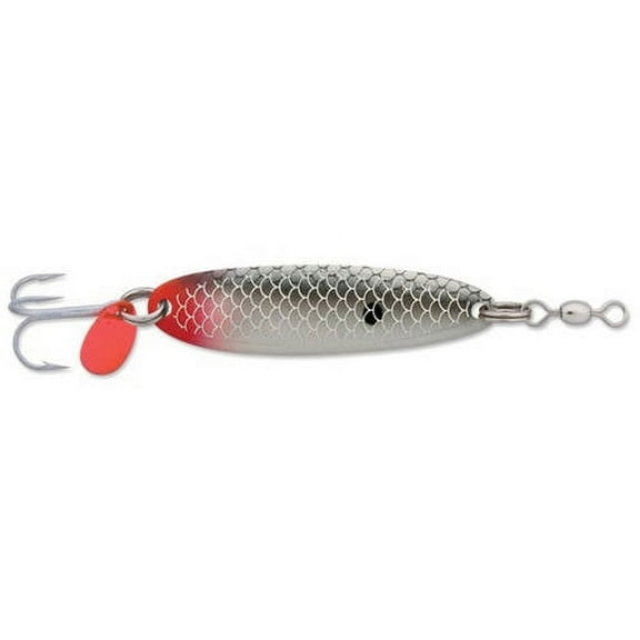 Luhr Jensen Krocodile 5/8oz Spoon Fishing Lure 2 11/16" Lightning Shad/Nickel Back